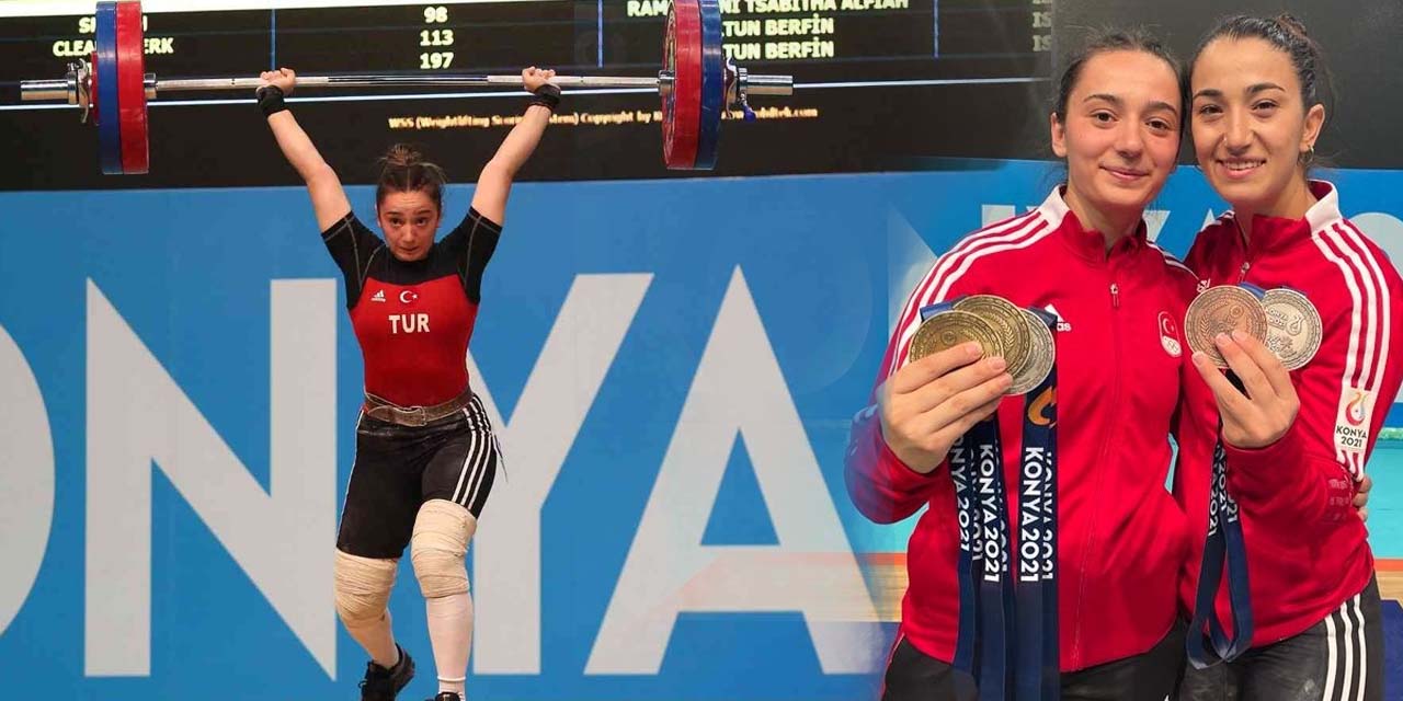 Konya 2021! Nuray Güngör 2 altın madalya kazandı