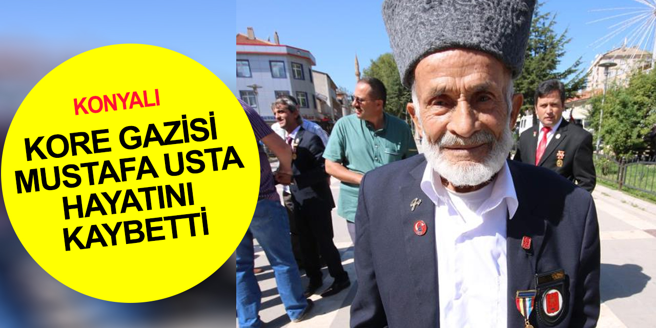 'Beni de alsınlar askere, şehit olayım' demişti! Konyalı Kore Gazisi Mustafa Usta İzmir'de vefat etti