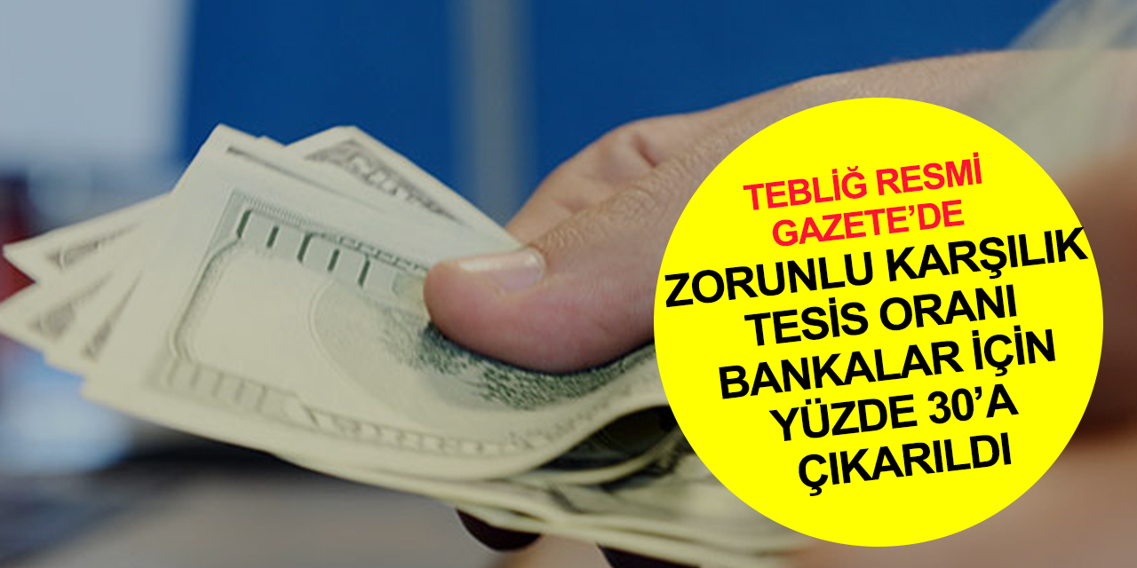 Yabancı Para Yükümlülükler için TL Cinsinden Menkul Kıymet Tesisi tebliği Resmi Gazete'de