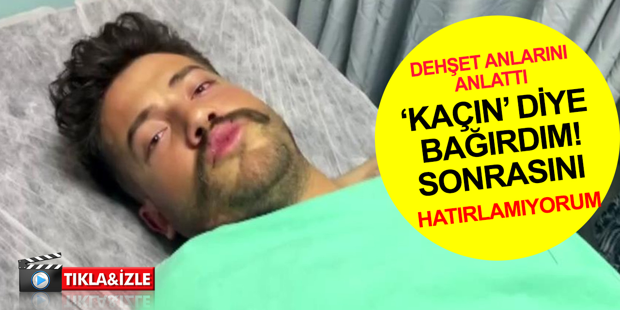 İki arkadaşını kaybettiği kazadan kurtulan kameraman dehşet anlarını böyle anlattı