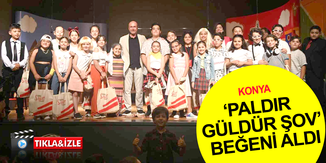 Selçuklu Sanat Akademisi öğrencilerinden 'Paldır Güldür Şov'