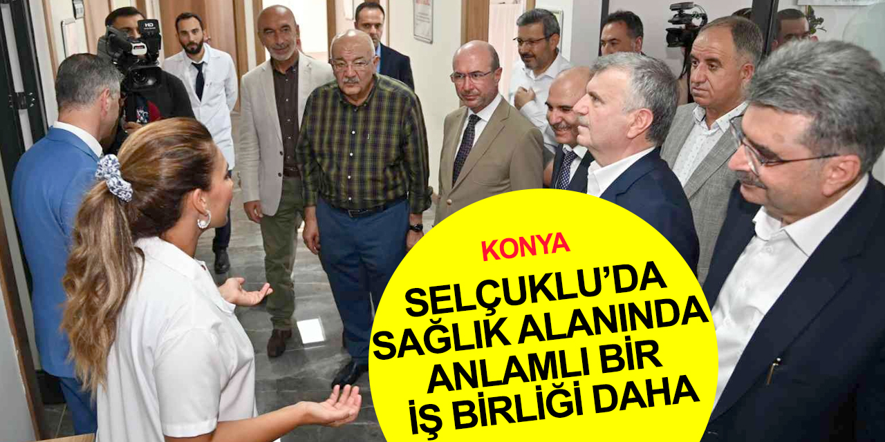 Konya'da modern bir sağlık yatırımı daha resmen hizmete girdi!