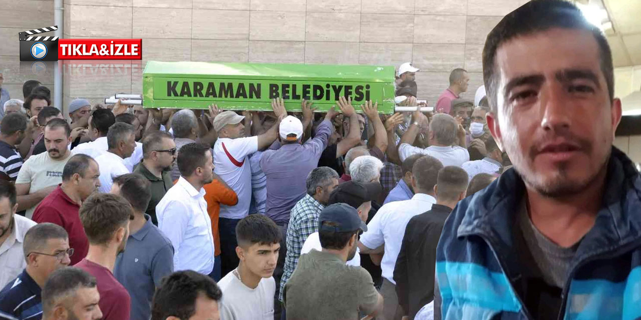 Karaman’da aracıyla baraj gölüne uçan İbrahim Yaşar toprağa verildi