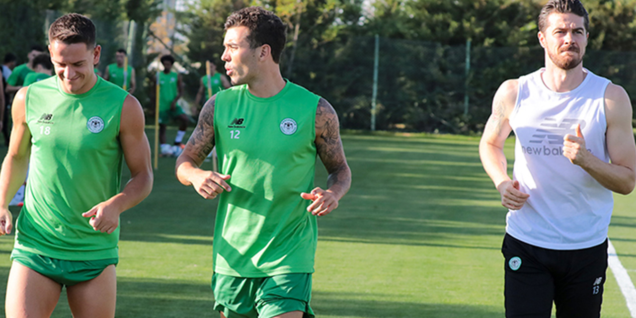 Konyaspor'da Fenerbahçe maçı hazırlıkları başladı