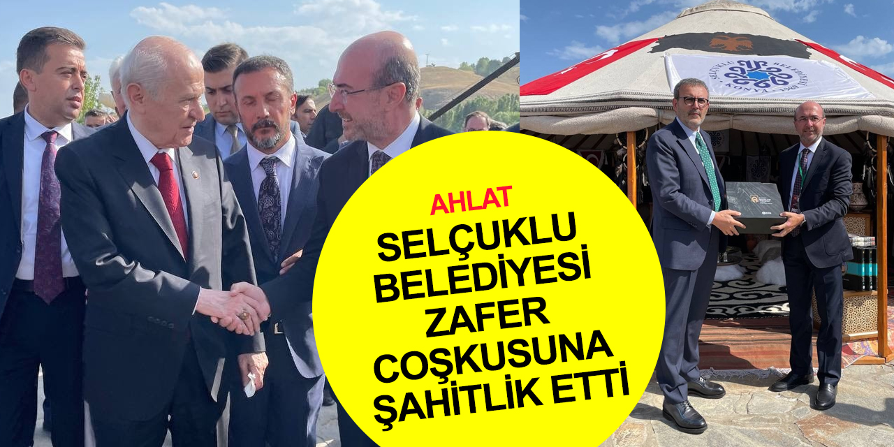 Konya Malazgirt zaferi coşkusuna şahitlik etti! Selçuklu oba çadırı yoğun ilgi gördü