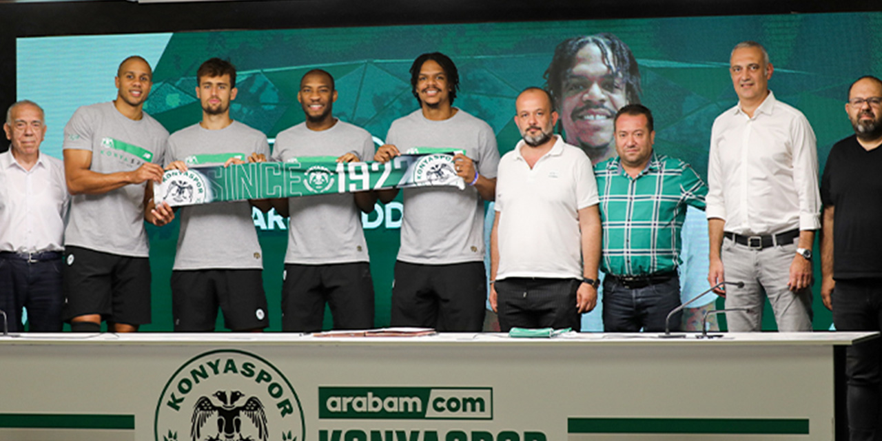 Beysu Konyaspor basketbol'da imzalar atıldı