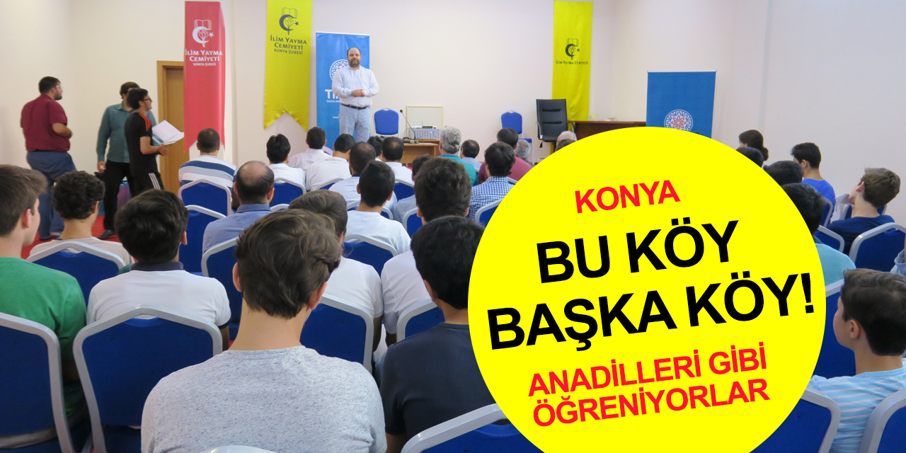 TİMAV Konya Arapça Köyü'ne Türkiye ve yurt dışından talep var!