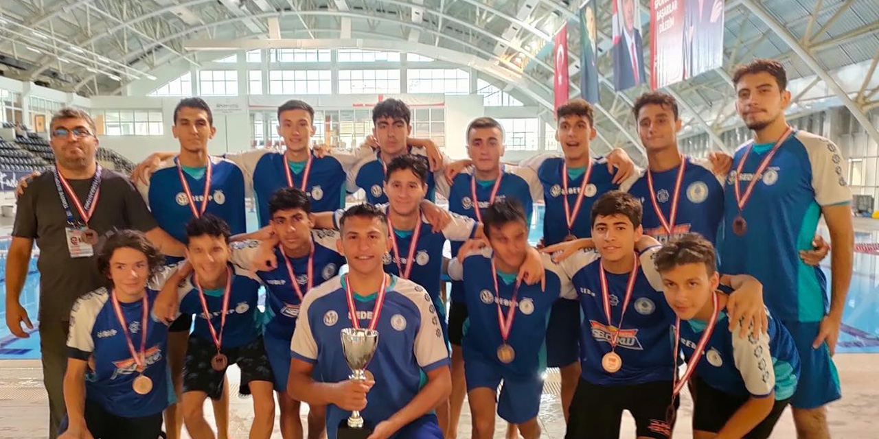 Selçuklu Belediyespor Kulübü Sutopu Takımımız Türkiye Üçüncüsü oldu