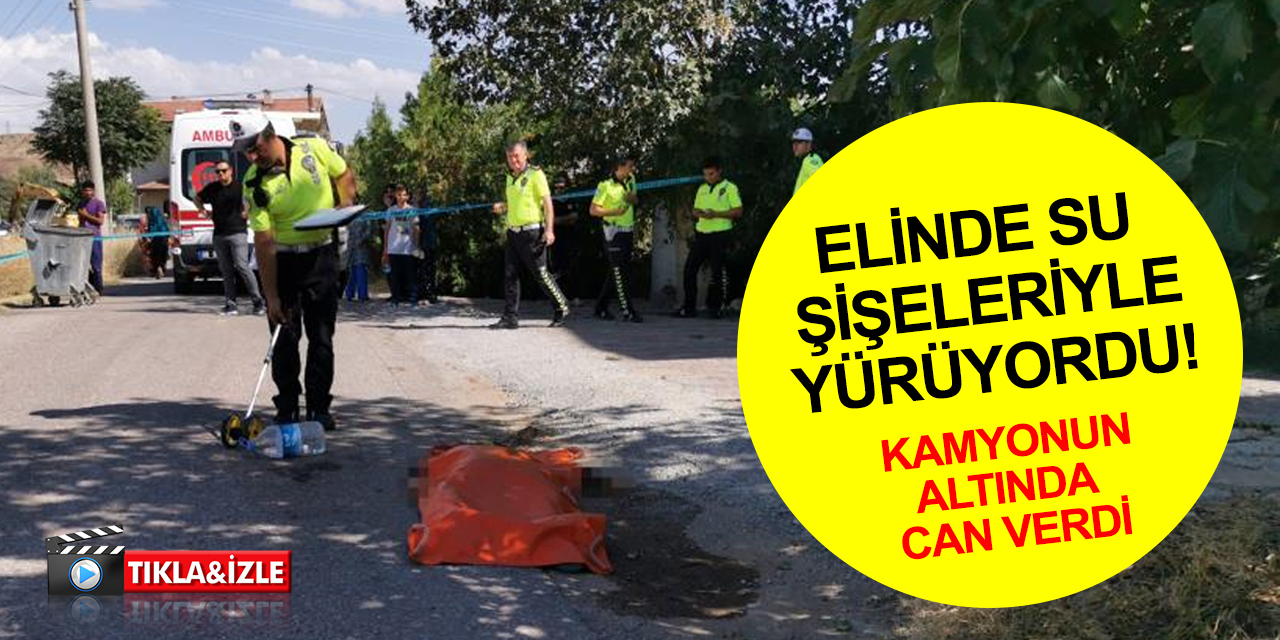 Aksaray'da acı ölüm! Kamyonun altında kalan Kiraz Çelik hayatını kaybetti