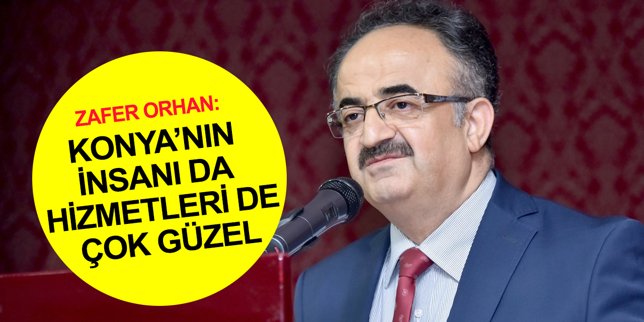 Ankara Vali Yardımcılığı'na atanan Karatay Kaymakamı Zafer Orhan Konya'ya böyle veda etti