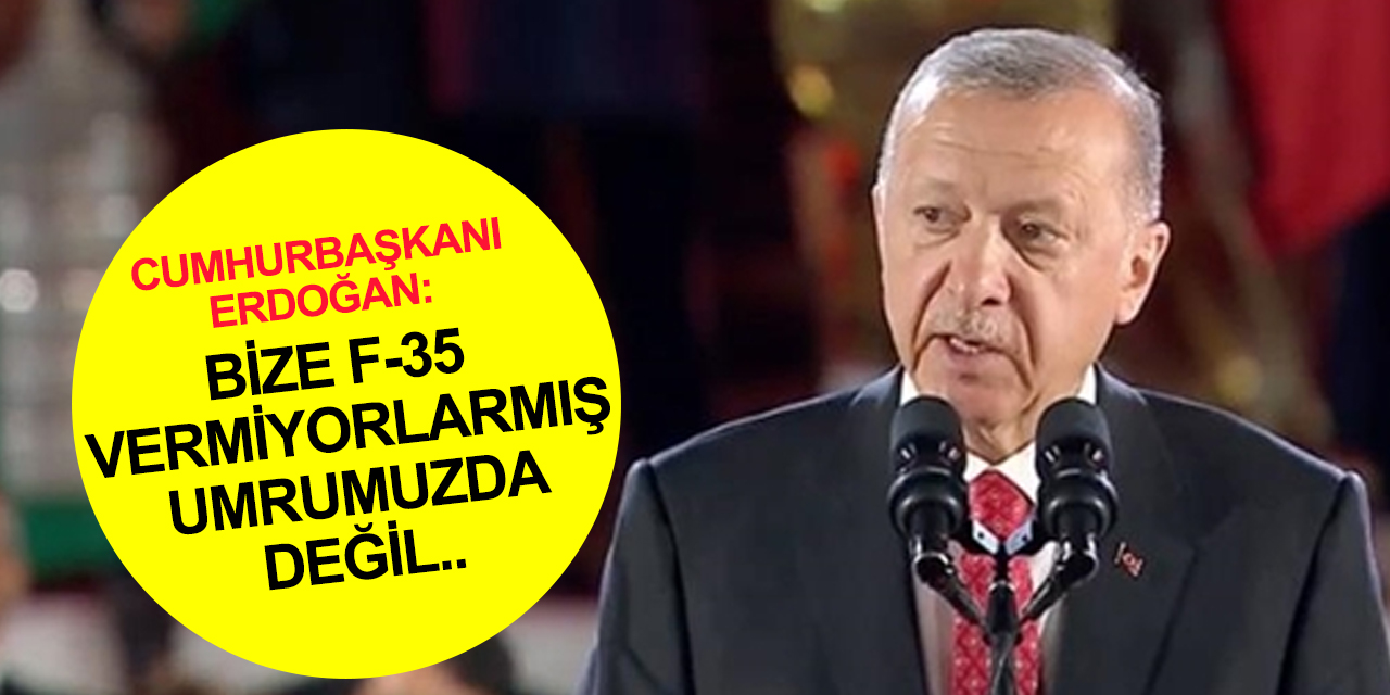 Cumhurbaşkanı Erdoğan: Bizden esirgenen her ürünü üretme kabiliyetine sahibiz