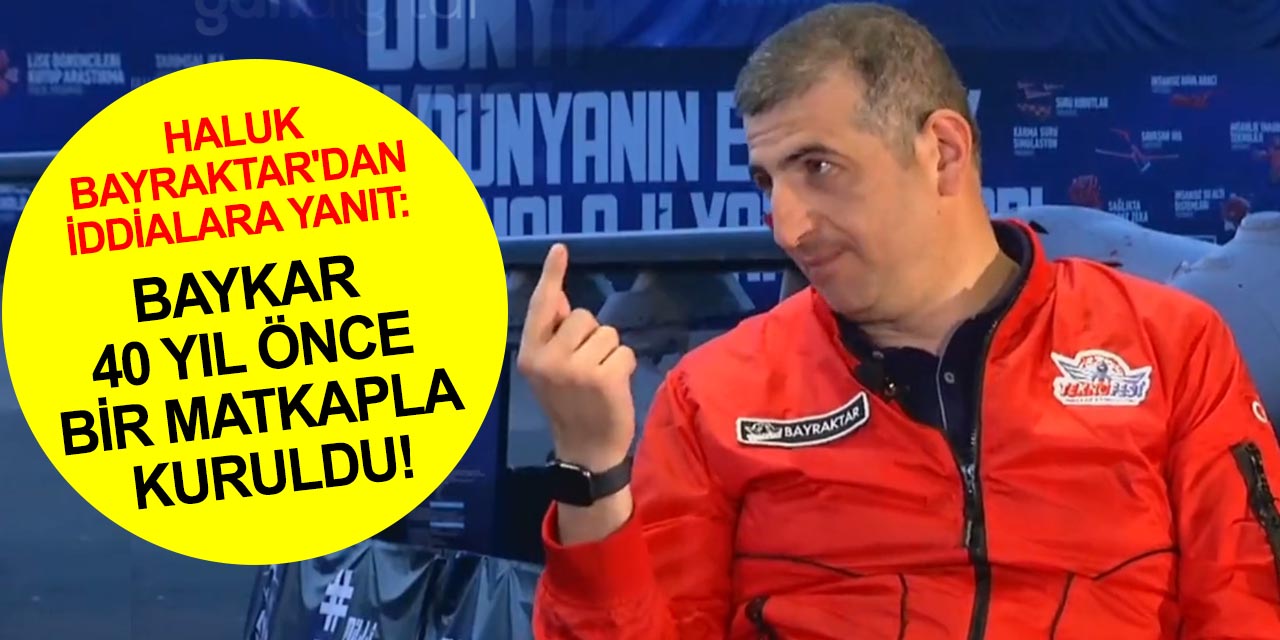 Haluk Bayraktar'dan Baykar kamulaştırılacak iddialarına cevap! Tek bir kuruş kredi, hibe destek almadık