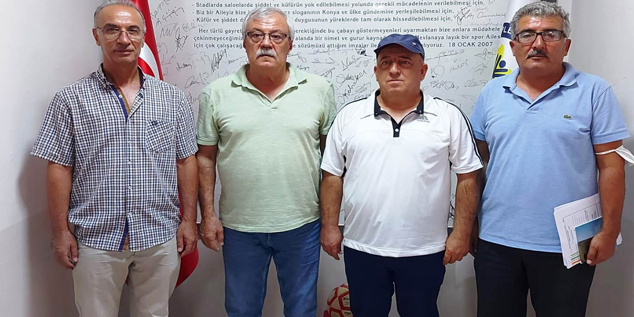 Akören Kültürspor kulübü Konya ASKF'yi ziyaret etti
