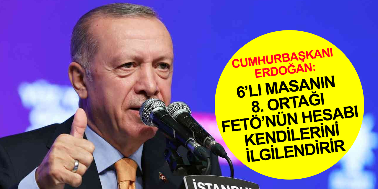 Cumhurbaşkanı Erdoğan'dan çarpıcı açıklamalar! Manevi ve milli kırmızı çizgilerimize tecavüz eden herkes ayağını denk almalı