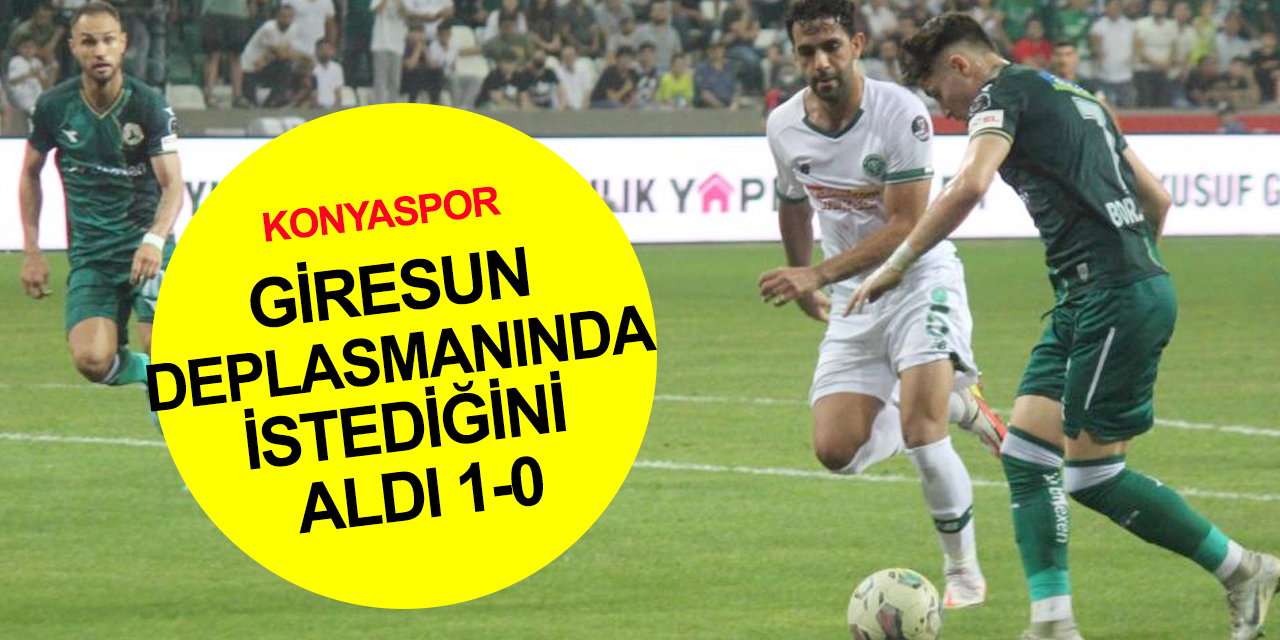 Konyaspor Giresun deplasmanından şen dönüyor
