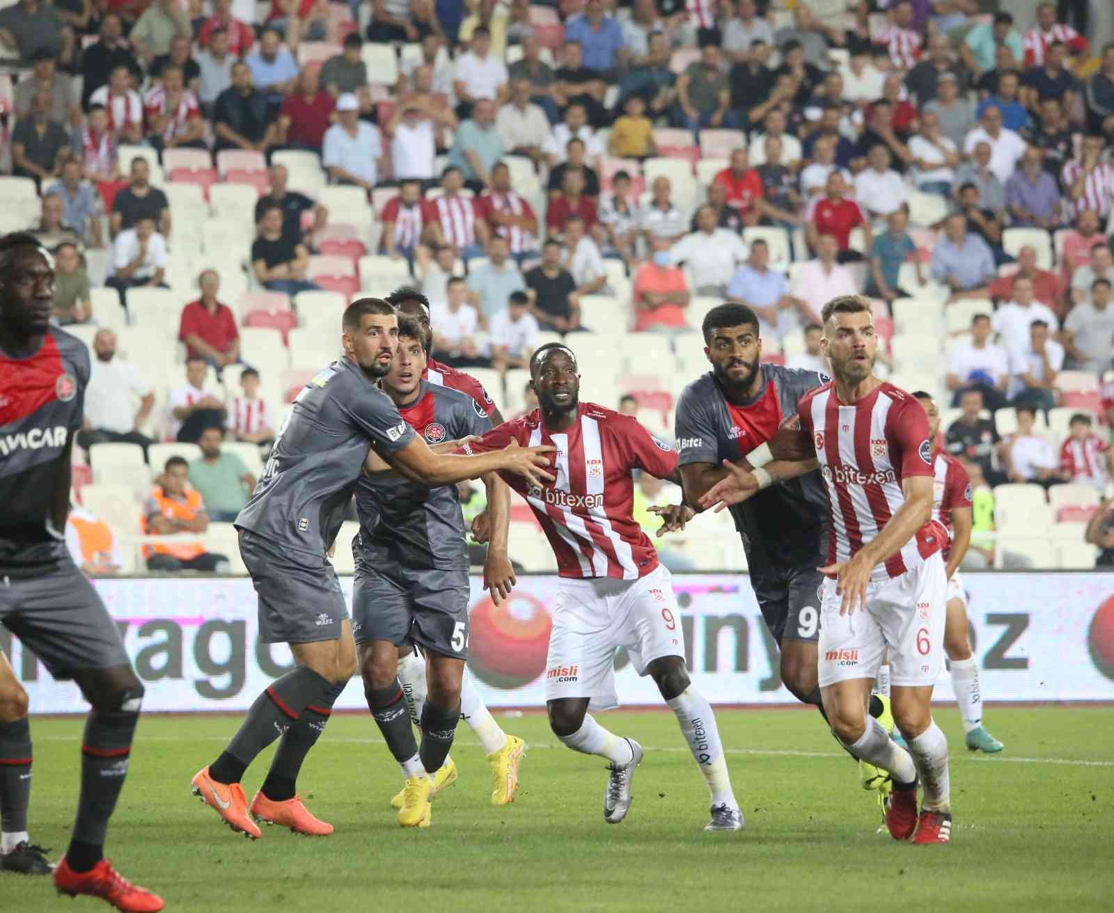 Spor Toto Süper Lig: Sivasspor: 0 - Fatih Karagümrük: 0