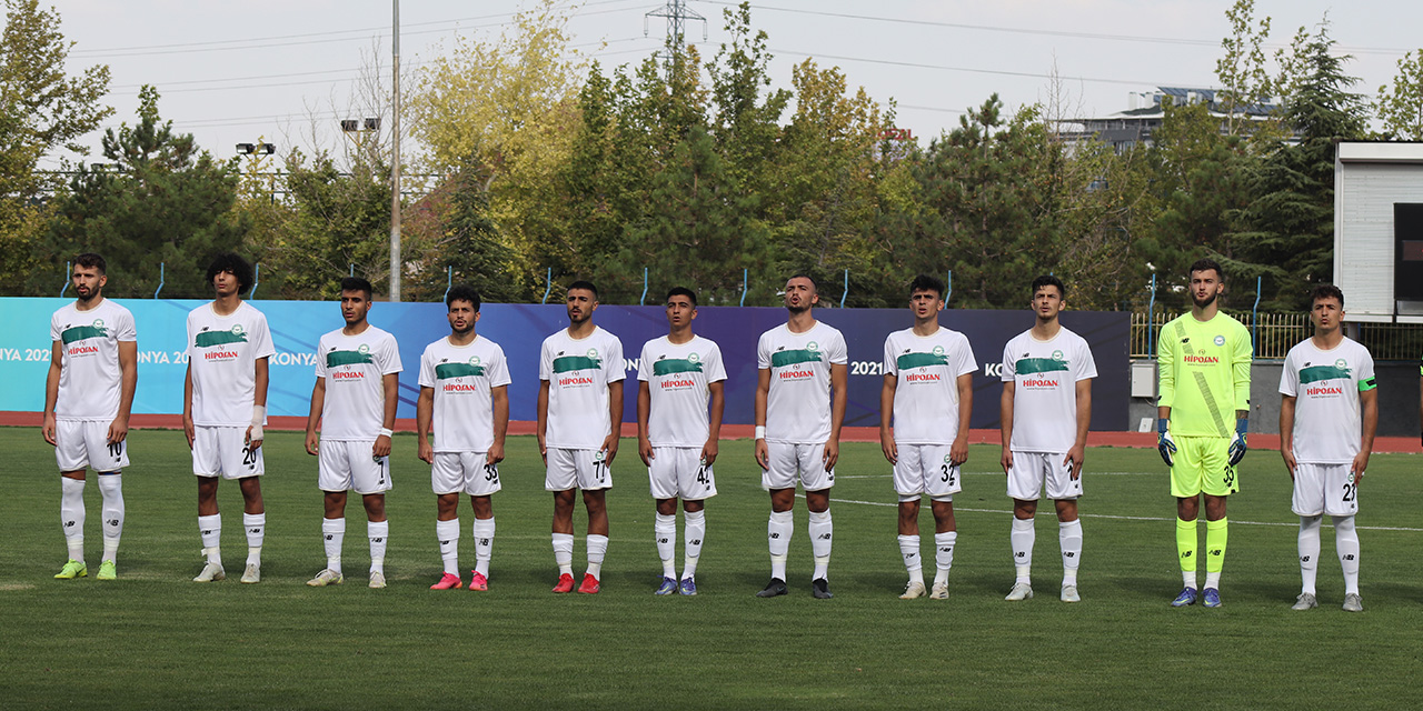 1922 Konyaspor TFF 3.Lig'e 1 puanla başladı