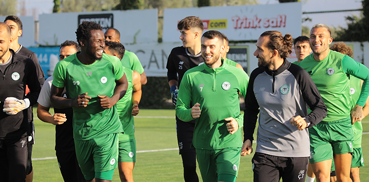 Konyaspor Hatayspor maçı hazırlıklarına devam ediyor