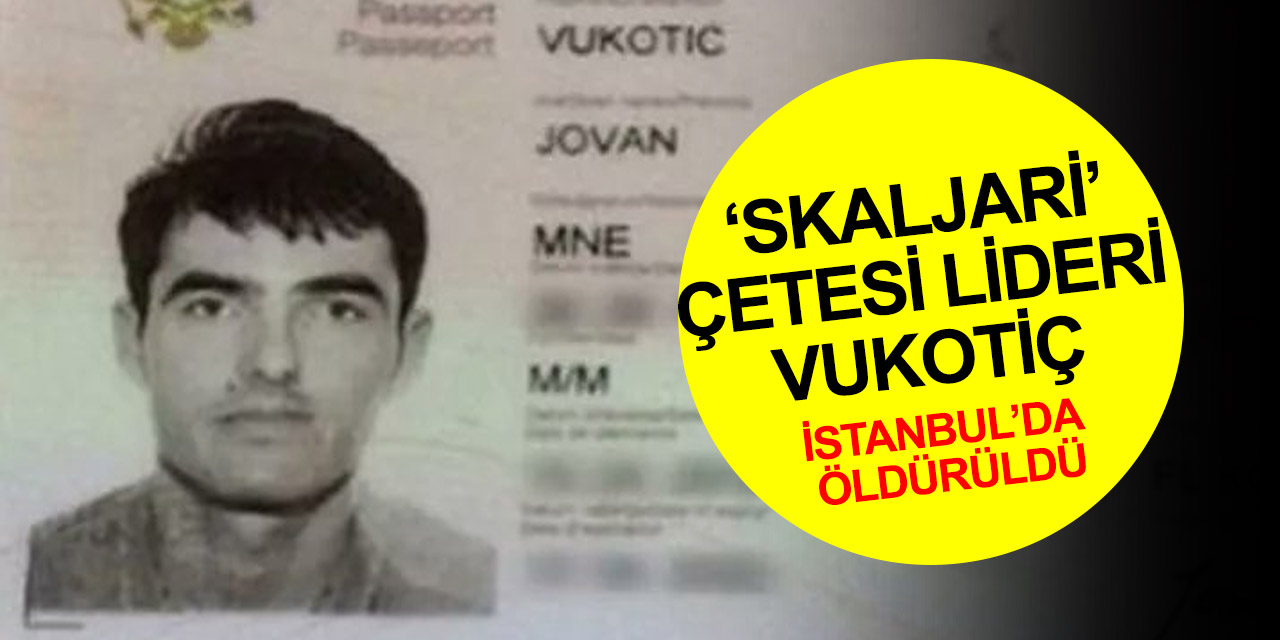 İnterpolün kırmızı bültenle aradığı Sırp 'Skaljari' çetesinin lideri Jovica Vukotiç İstanbul'da öldürüldü