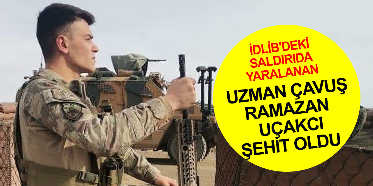 Uzman Çavuş Ramazan Uçakcı şehit oldu! Baba ocağına ateş düştü