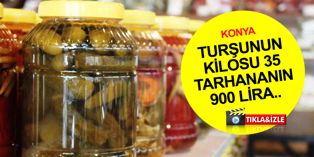 Konya'da kışlık yiyecek mesaisi sürüyor! Hazır almak isteyenler için de raflardaki yerini almaya başladı