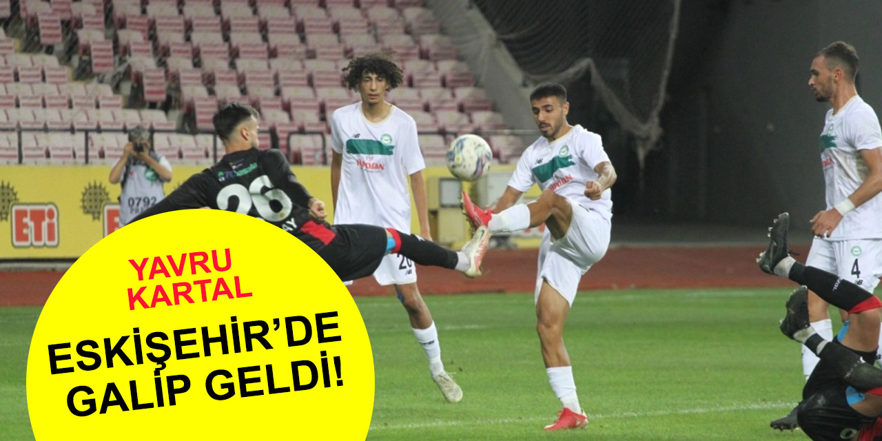 1922 Konyaspor Eskişehir'de galip geldi