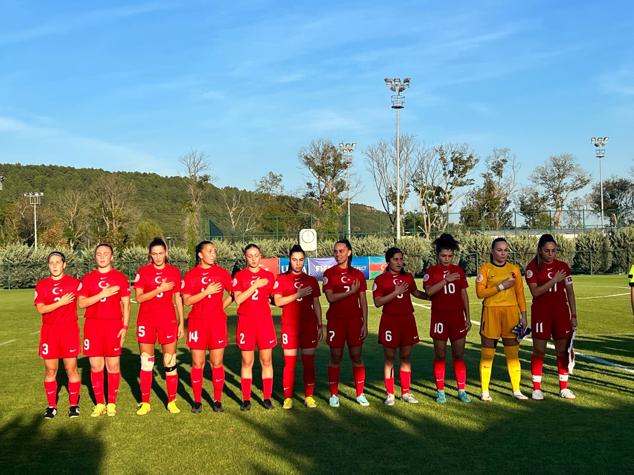 U19 Kadın Milli Takımımız, Azerbaycan'ı 3-0 yendi