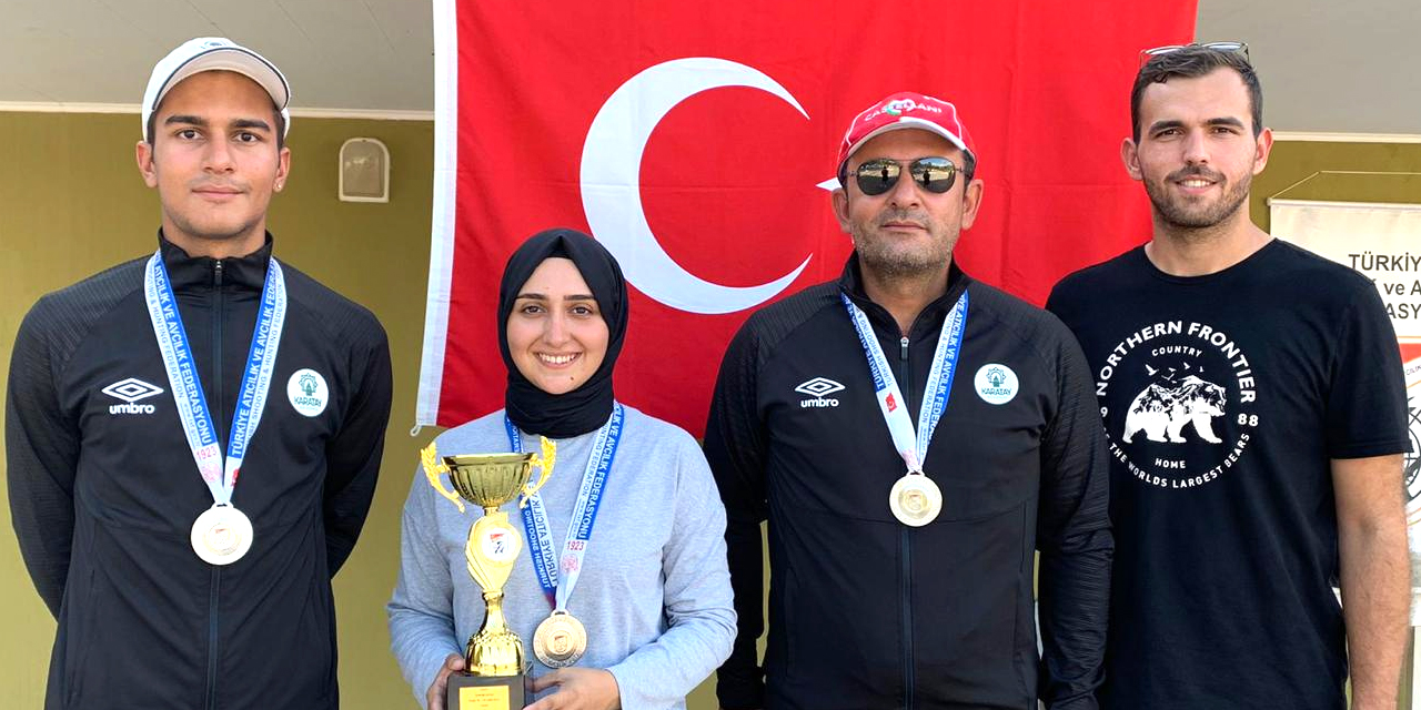 Konya Karatay Belediyespor Kulübü Atıcılık Takımı Türkiye 2’ncisi oldu