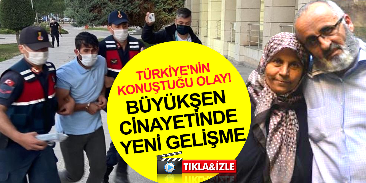 Konya haber! Büyükşen cinayetinin katil zanlısı Ertuğrul Çelik: Aile içindeki olayları benim üzerime attılar