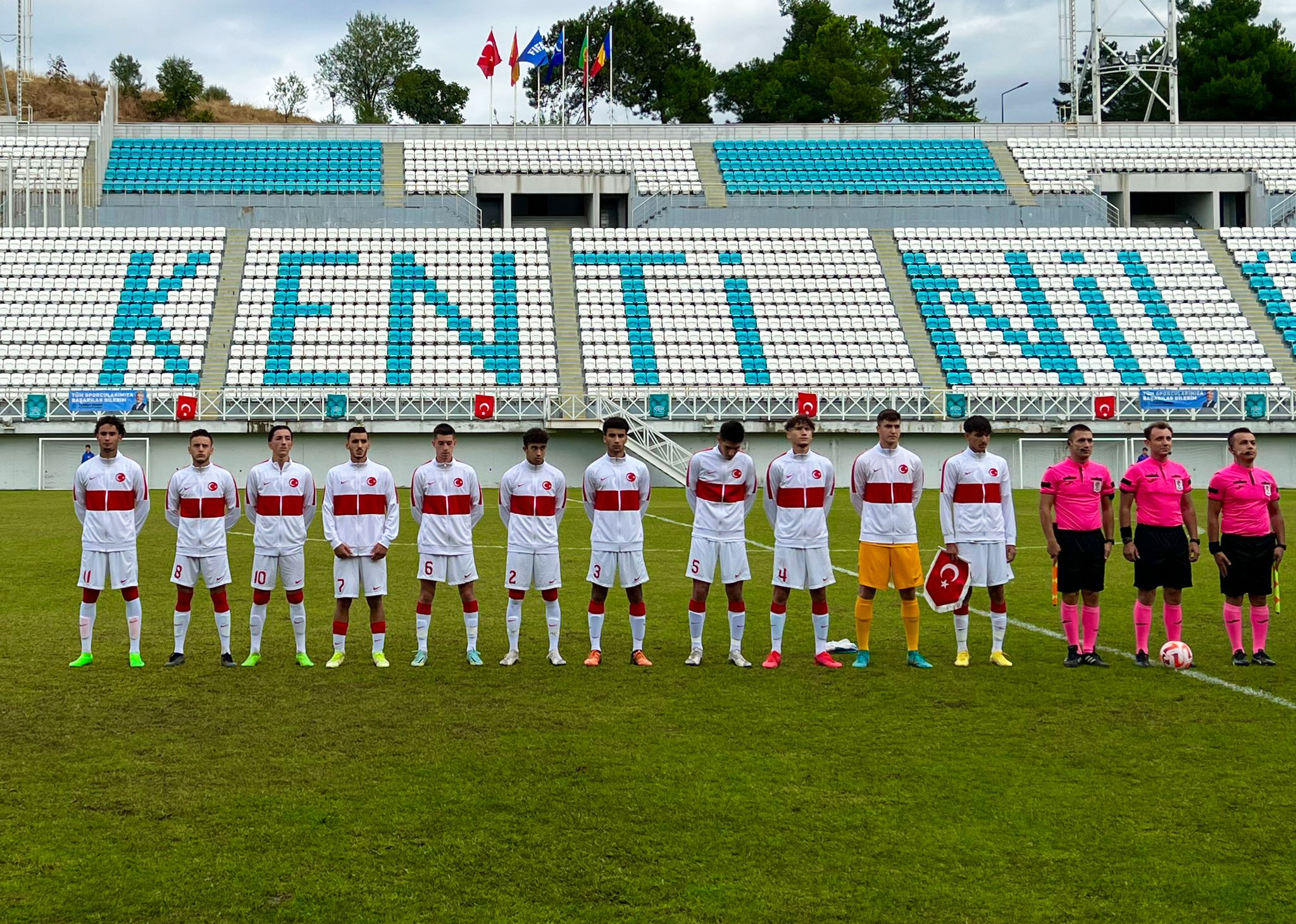 U18 Milli Takımımız, Romanya'yı 2-0 yendi