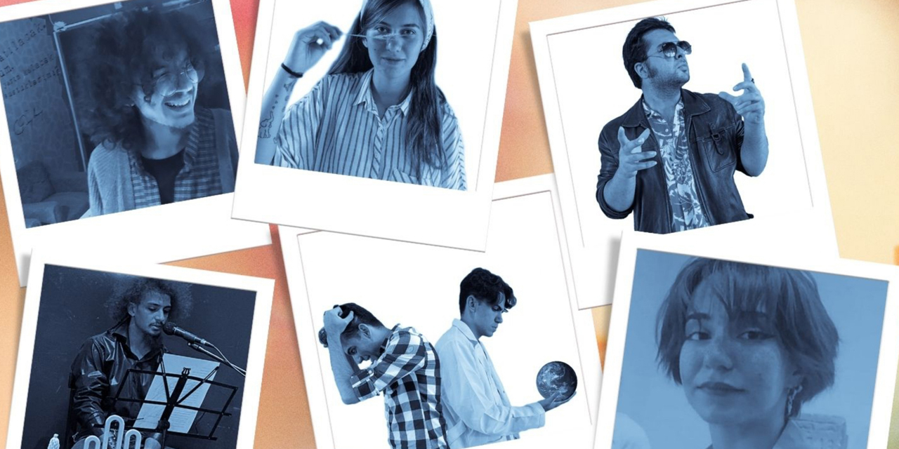 Konya'da sanatsever gençlerden şiir, müzik, monolog gecesi...