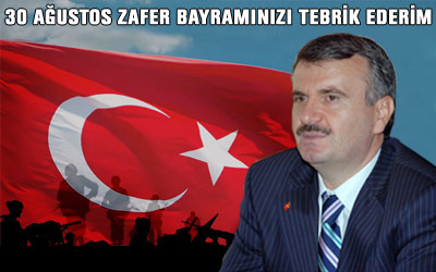 Başkan Akyürek'in Zafer Bayramı mesajı