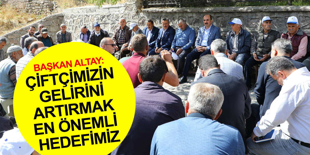 Konya BB Başkanı Altay Seydişehir'de vatandaşlarla buluştu!