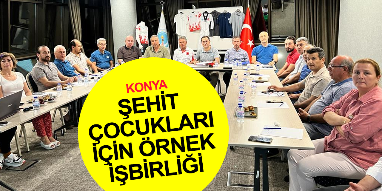 Bizim Çocuklar Sporcu Destek Derneği'nden şehit çocukları için örnek protokol