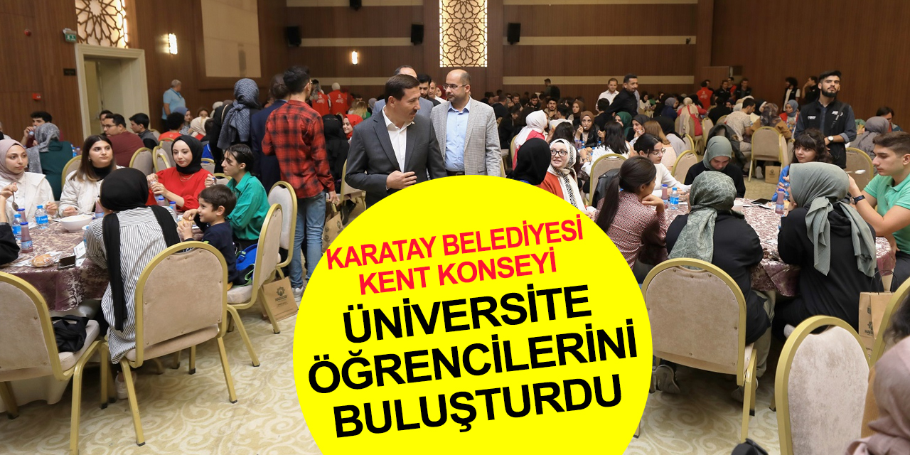 Karatay Kent Konseyi üniversite öğrencilerini Konya pilavında buluşturdu