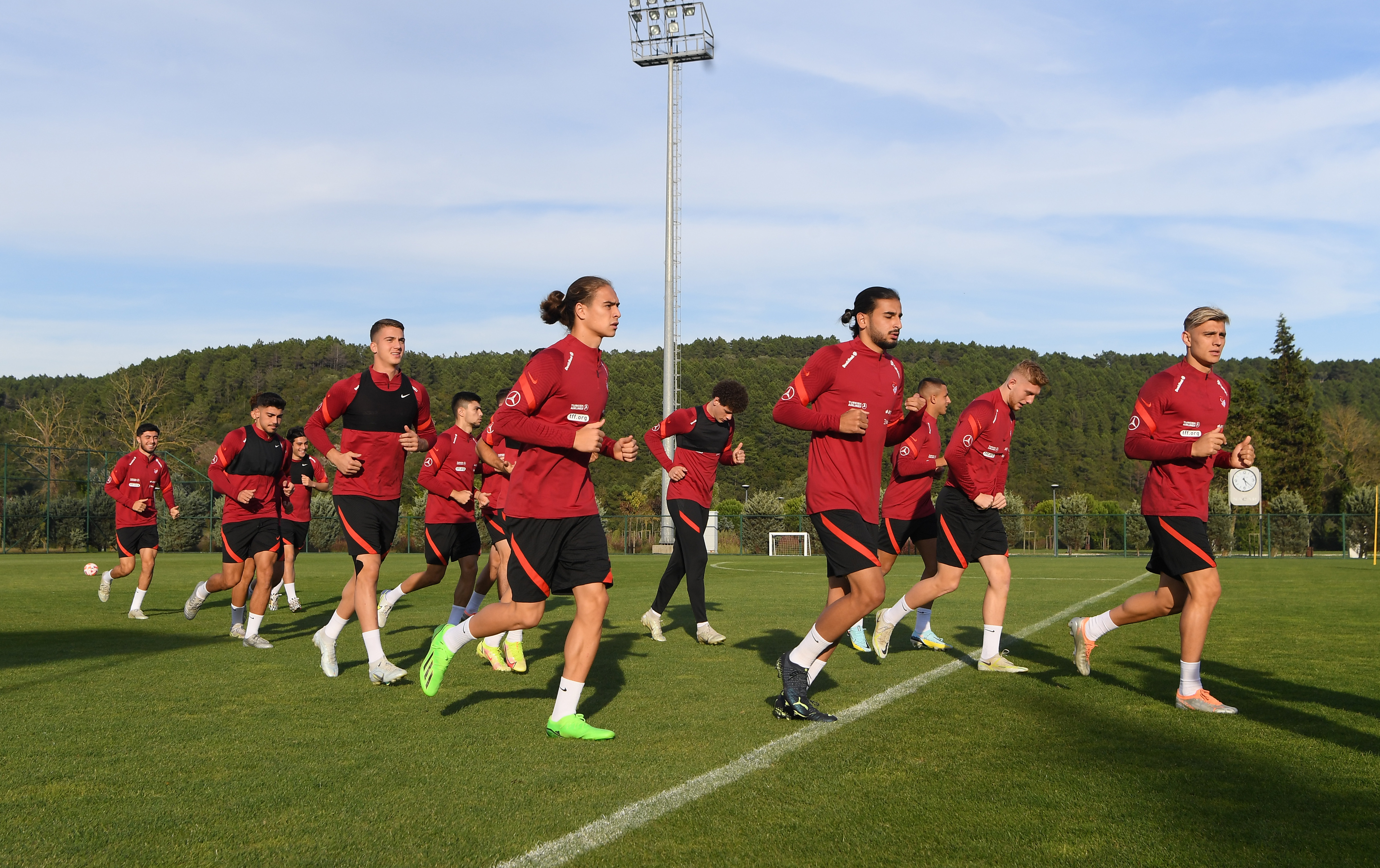 Ümit Milli Takımımız, Gürcistan maçı hazırlıklarını tamamladı