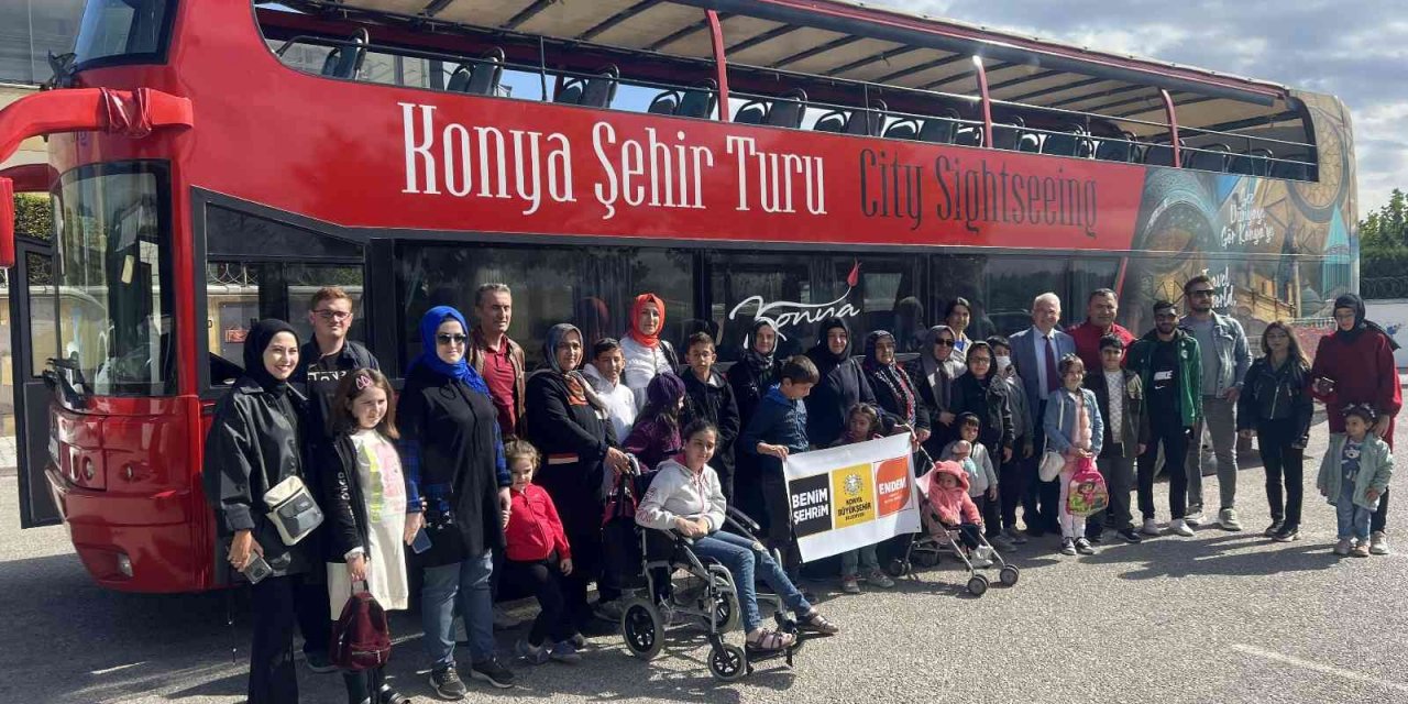 Konya haber! NEÜ Tıp Fakültesi'nde immün yetmezlik tedavisi gören çocuklar gönüllerince eğlendi