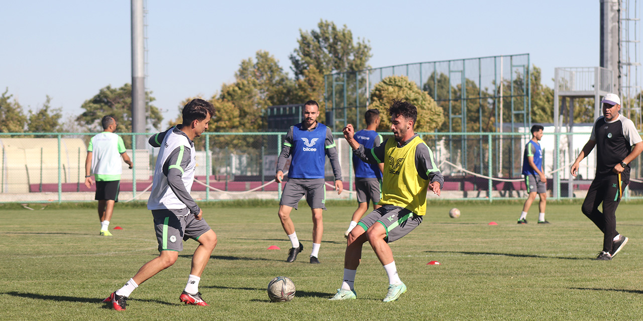 1922 Konyaspor Karbel Karaköprü Belediyespor maçı hazırlıklarını tamamladı