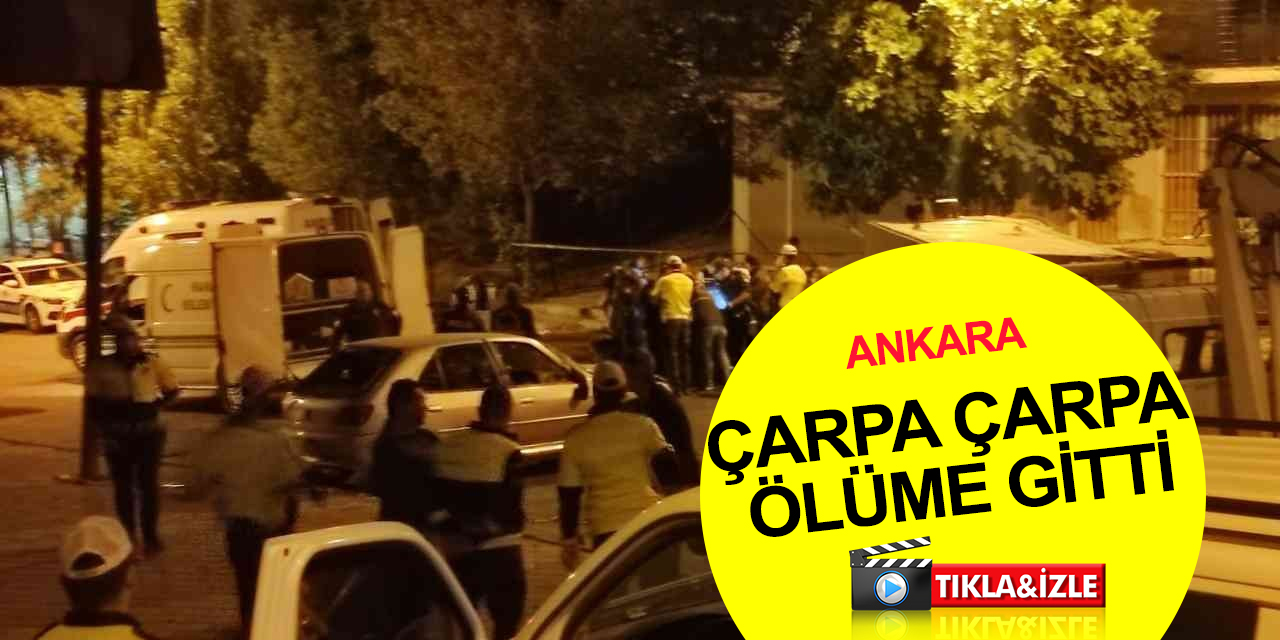 Ankara’da feci ölüm! Park halindeki araçlara çarpıp devrilen kamyonetin sürücüsü yaşamını yiitirdi