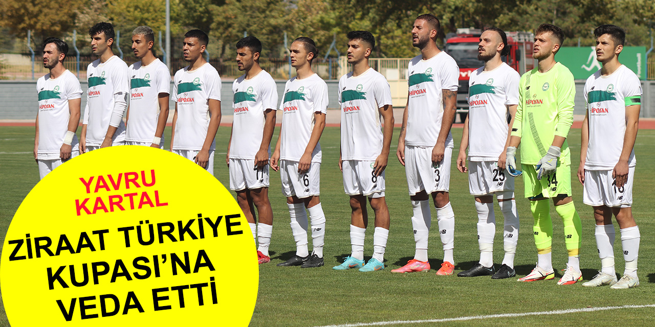 1922 Konyaspor Karbel Karaköprü Belediyespor’a 2-1’lik skorla mağlup olarak kupaya veda etti