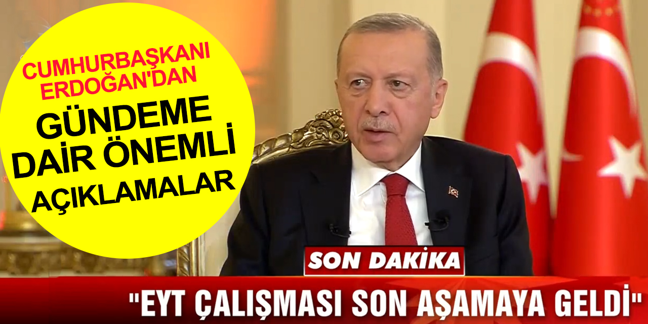 Cumhurbaşkanı Erdoğan'dan önemli açıklamalar: Arsa sayısını 1 milyona çıkarmayı hedefliyoruz, parasal bir sıkıntımız yok