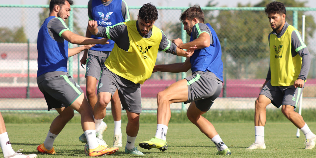 1922 Konyaspor'da Yomraspor maçı hazırlıkları tamamlandı