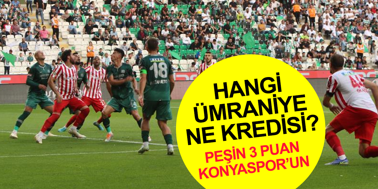 Konyaspor Ümraniye'ye acımadı!