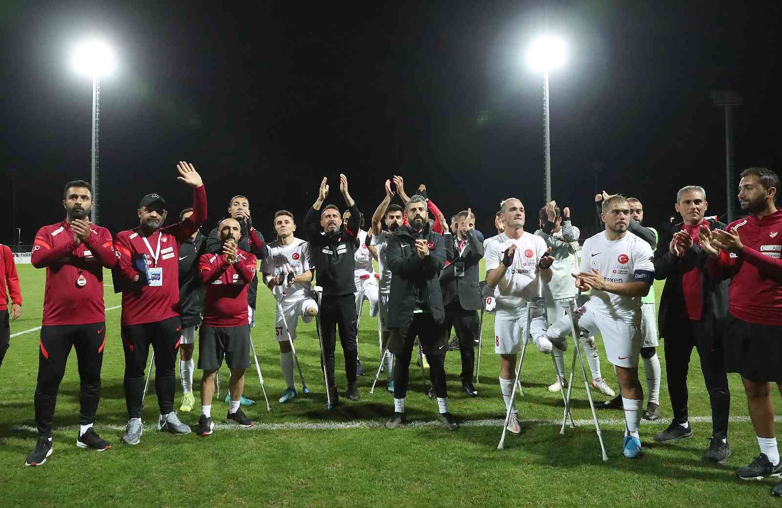 Ampute Futbol Milli Takımı, son 16’da Meksika ile eşleşti