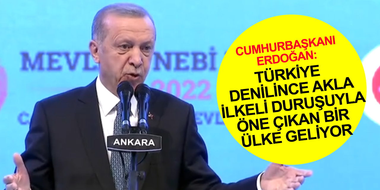 Cumhurbaşkanı Erdoğan: Mazluma yardımda bir numarayız! Amerika batı falan değil bir numara biziz!