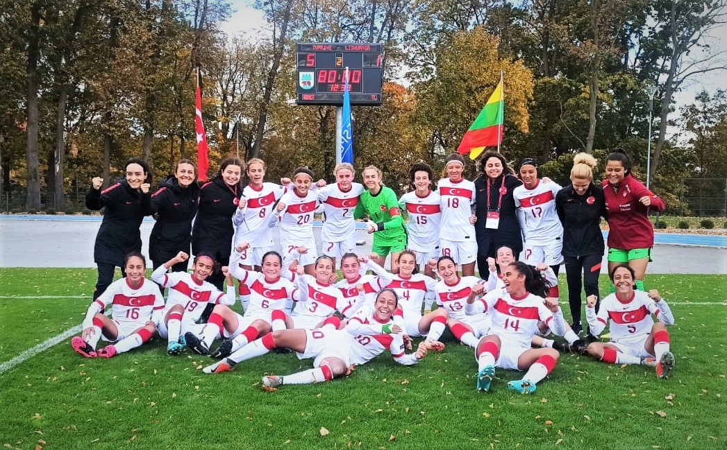 U15 Kız Milli Takımı, Litvanya'yı 5-1 yendi