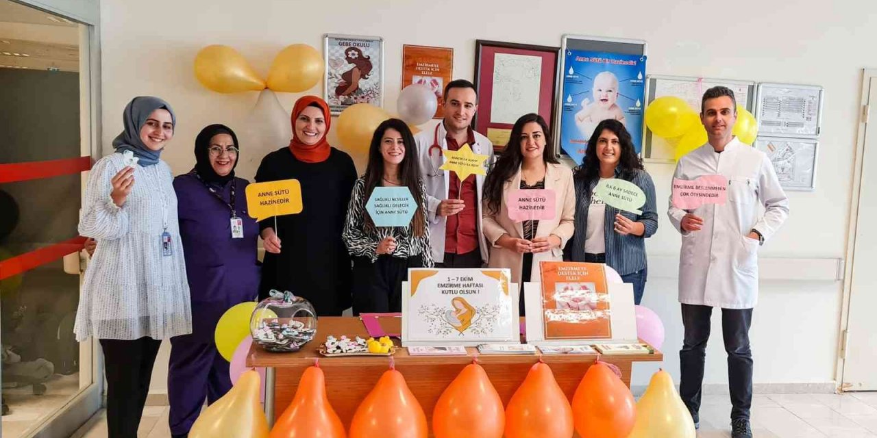 Konya haber! Bebek Dostu Beyşehir Devlet Hastanesi’nde 'Emzirme Haftası' etkinlikleri
