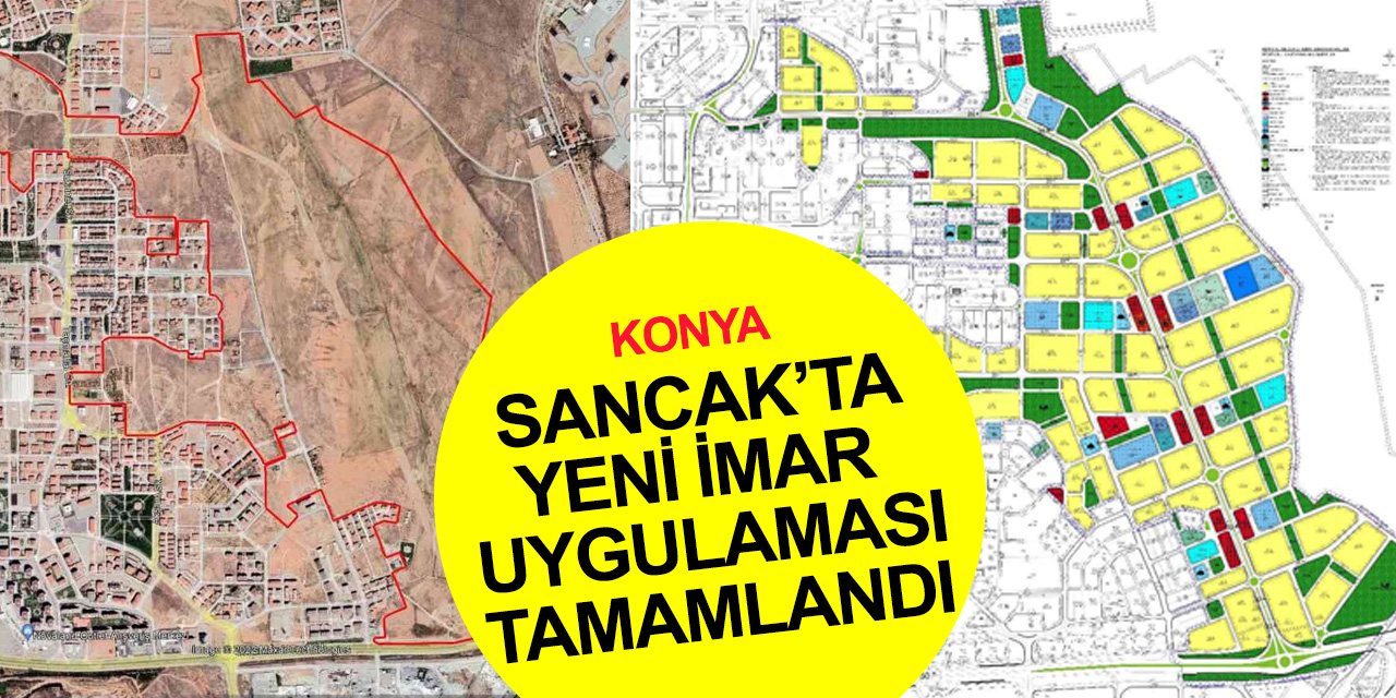 Konya haber! Sancak Mahallesi'nde 18. madde imar uygulaması tamamlandı! Yeni tapular dağıtılıyor