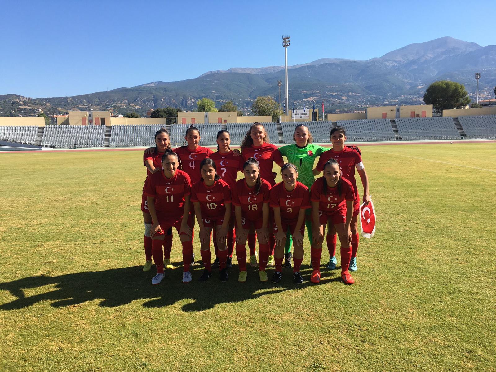 U19 Kadın Milli Takımı, Yunanistan'a 2-0 yenildi