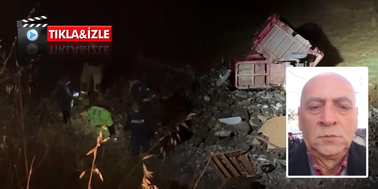 İzmir'de 3 tekerlekli motor uçuruma yuvarlandı! Mustafa Topal öldü